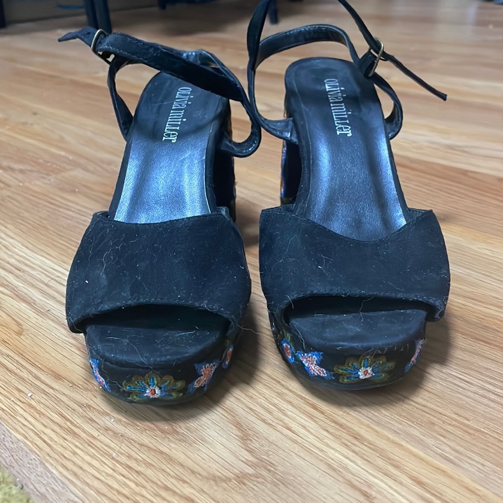 Embroidered Heels